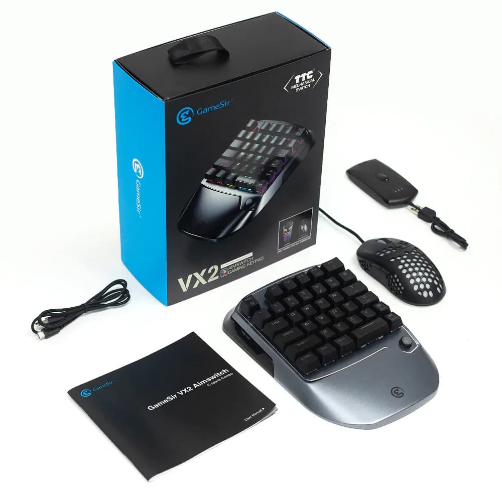 موس و کیبورد گیمینگ Gamesir مدل VX2 AimSwitch — تصویر ۲