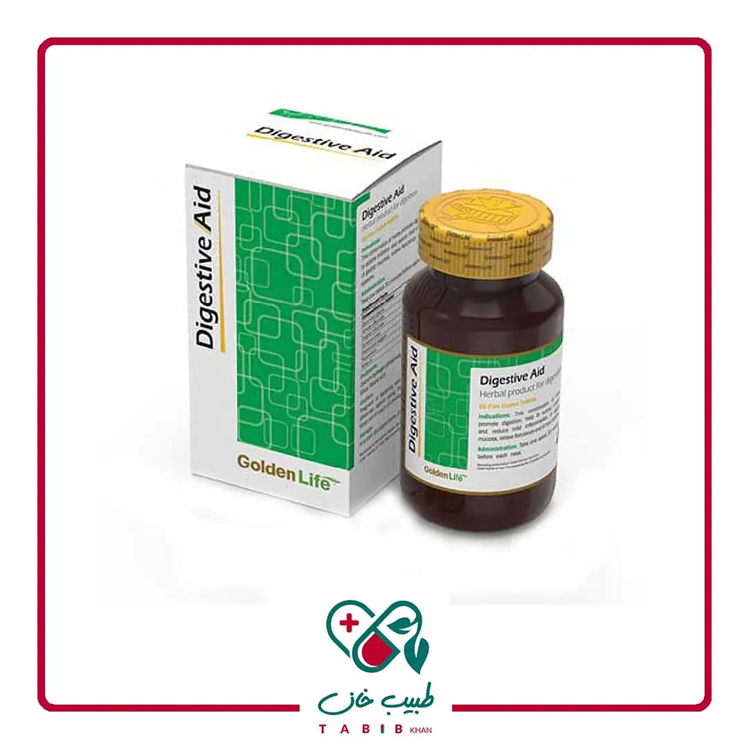 قرص دایجستیو اید گلدن لایف 60 عددی/Golden Life Digestive Aid Tablets — تصویر ۳