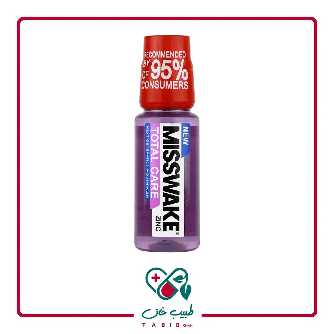 دهانشویه توتال کر میسویک 200 میلی لیتر/Misswake Total Care Mouth Wash 200 ml — تصویر ۳