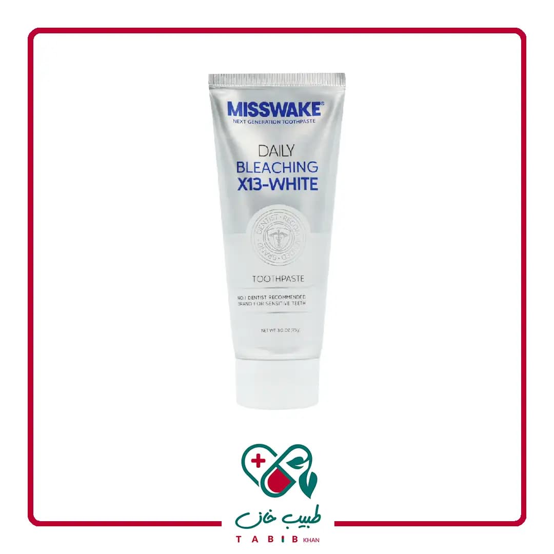 خمیر دندان بلیچینگ میسویک 75 گرم/Misswake Bleaching Toothpaste 75 g — تصویر ۴