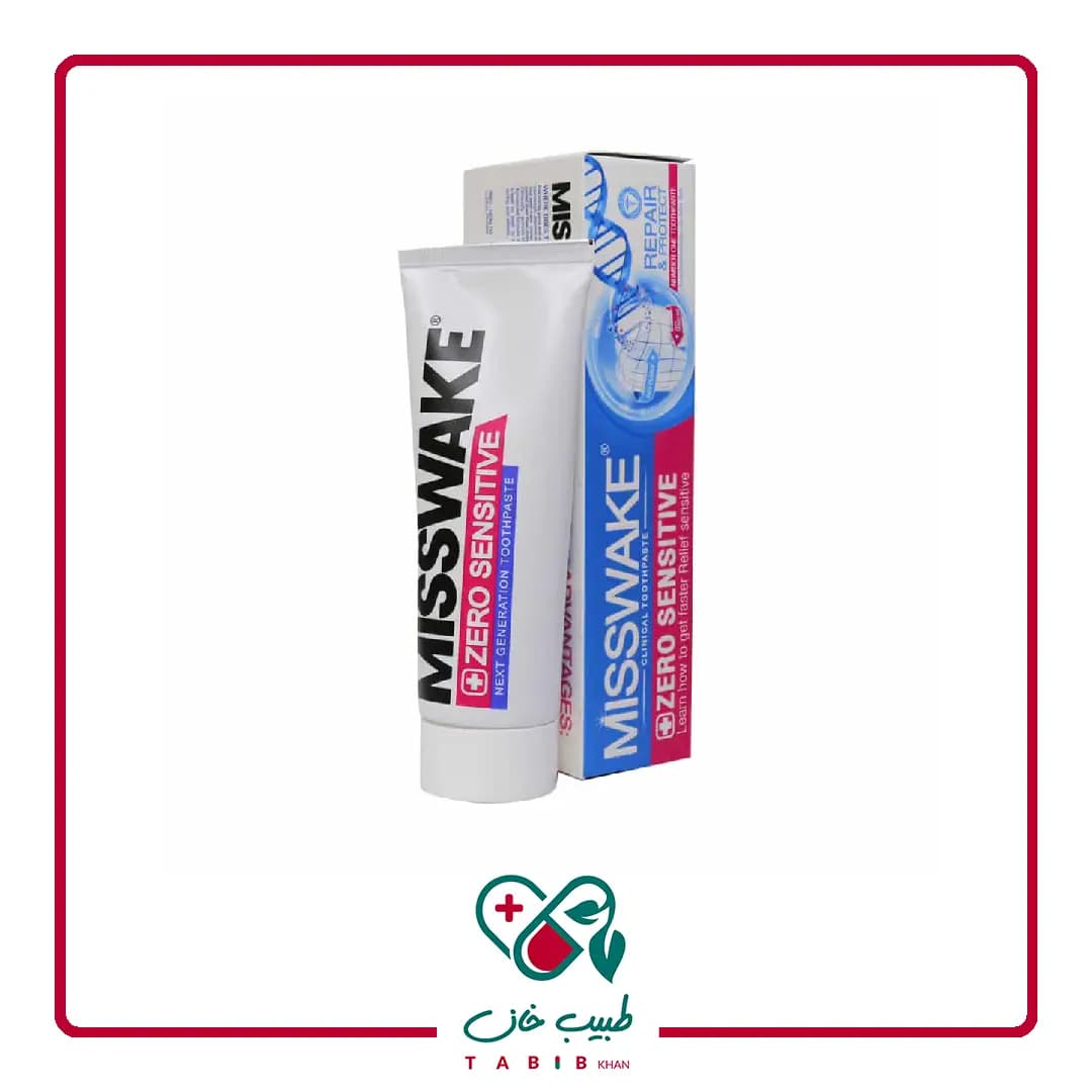 خمیر دندان زیرو سنسیتیو میسویک/Misswake Zero Sensitive Toothpaste — تصویر ۳