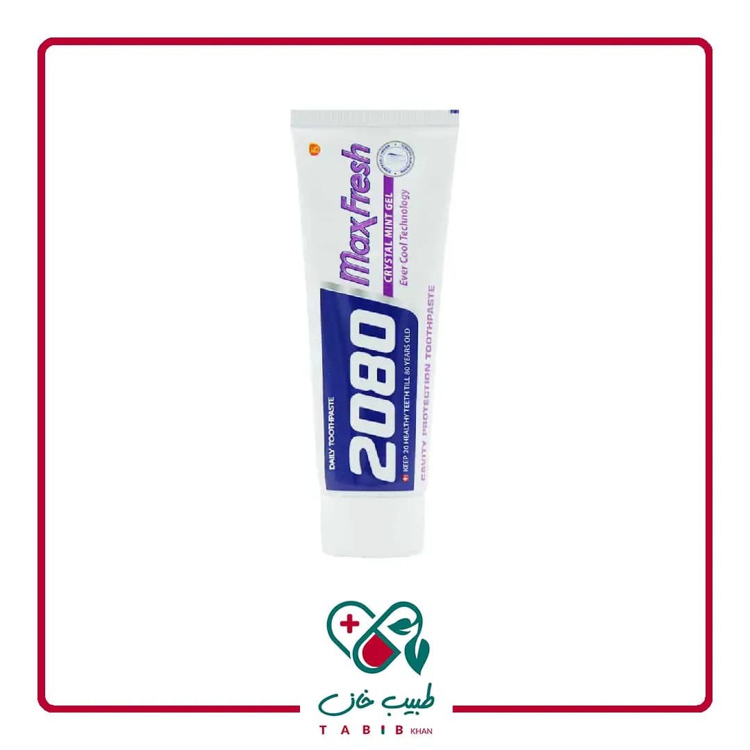 خمیر دندان مکس فرش 2080/2080 Max Fresh Toothpaste — تصویر ۴