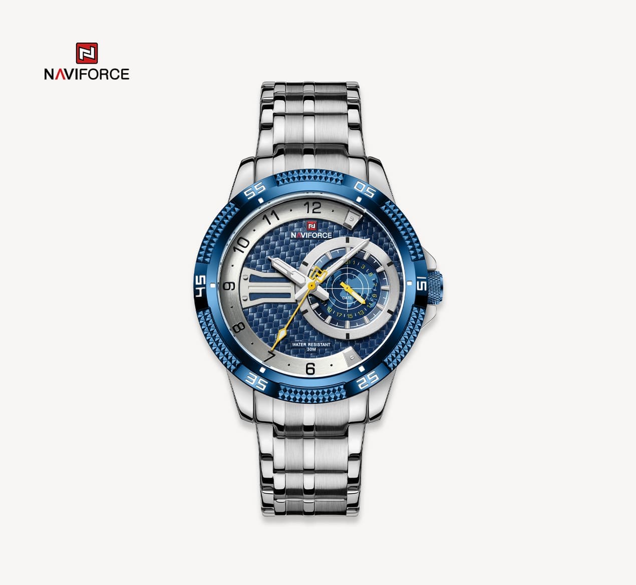 ساعت مچی مردانه نیوی فورس Naviforce NF 9206 S/BE — تصویر ۳