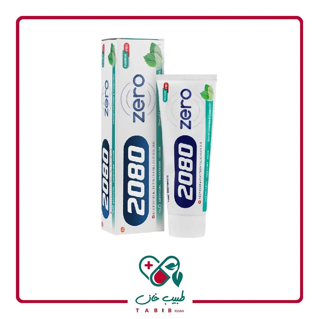 خمیر دندان زیرو 2080/Zero Toothpaste 2080 — تصویر ۳