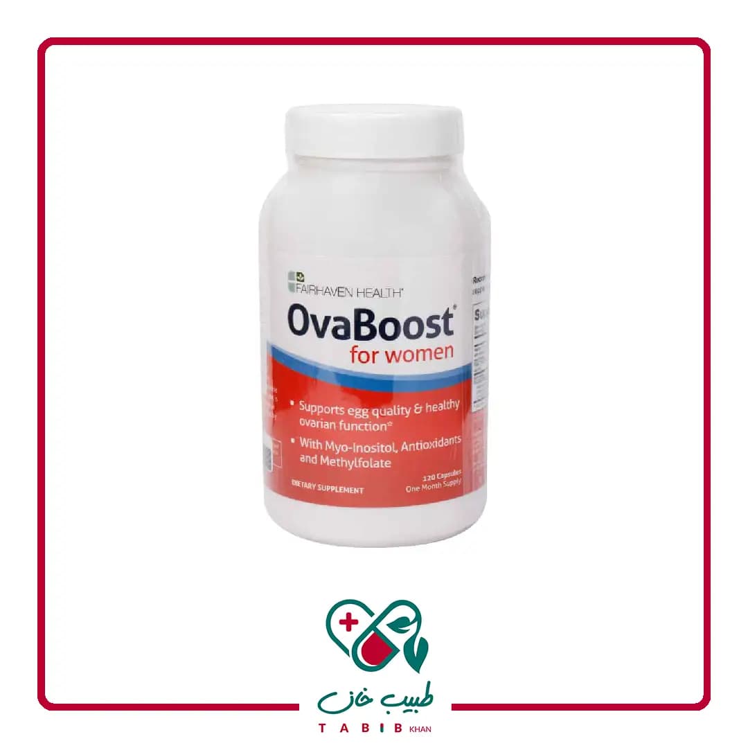 کپسول اوا بوست فیرهون هلث برای خانم ها 120 عددی/Fairhaven Health Ova Boost 120 Capsules For Women — تصویر ۳