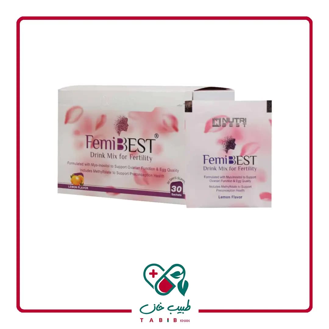 ساشه فمی بست نوتری بست 30 عددی/Nutri Best Femi Best 30 Sachets — تصویر ۴