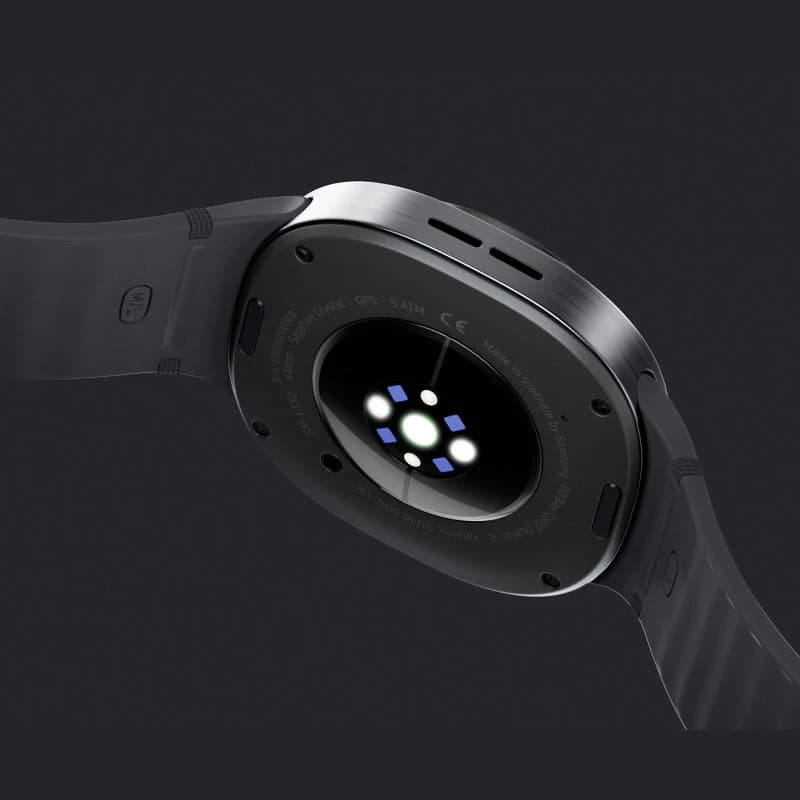 ساعت هوشمند 44 میلی‌متری سامسونگ مدل Galaxy Watch 8 با بند پلاستیکی — تصویر ۲