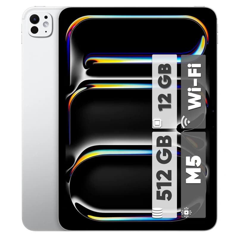 تبلت ۱۱ اینچ اپل مدل IPad Pro 2025 M5 Wi-Fi ظرفیت 512 گیگابایت و رم 12 گیگابایت، رزولوشن دوربین 12 مگاپیکسل، پشتیبانی از قلم و کیبورد