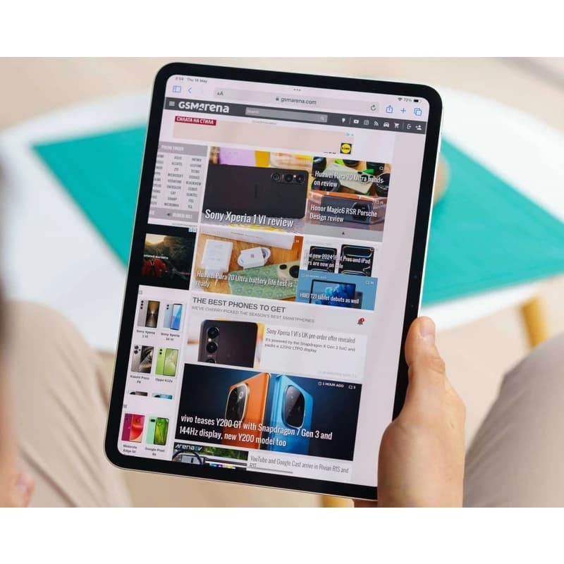 تبلت ۱۱ اینچ اپل مدل IPad Pro 2025 M5 Wi-Fi ظرفیت 512 گیگابایت و رم 12 گیگابایت، رزولوشن دوربین 12 مگاپیکسل، پشتیبانی از قلم و کیبورد — تصویر ۵