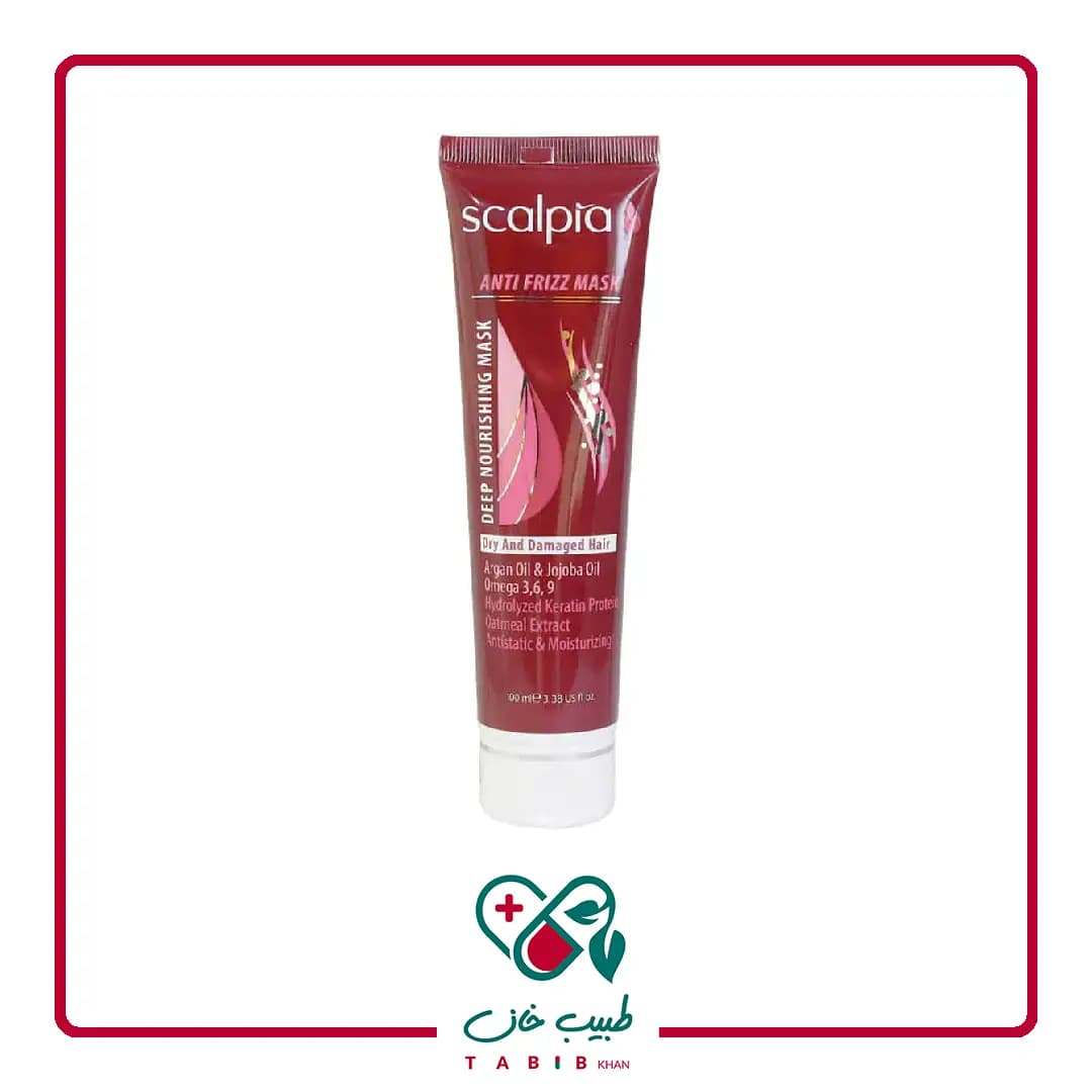 ماسک مو بدون آبکشی مخصوص موهای خشک و آسیب دیده اسکالپیا 150 میلی لیتر/Scalpia Repair Mask For Dry And Damaged Hair 150 ml — تصویر ۴