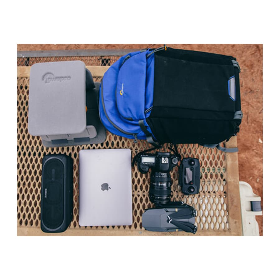 کوله پشتی لوپرو Lowepro PhotoActive BP 300 A W (Blue/Black) LP37253-PWW — تصویر ۴