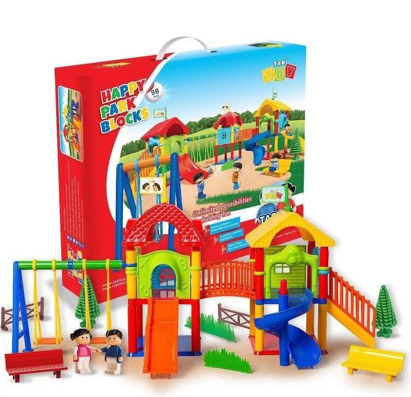 ساختنی پارک شادی 58 قطعه Tak Toy — تصویر ۲