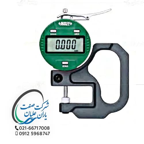 ضخامت سنج ورق دیجیتال اینسایز 10-0 میلی متر مدل 101-2871 — تصویر ۲