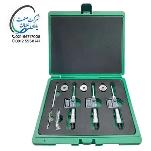 ست میکرومتر داخل سه فک دیجیتال اینسایز12-6 مدل 123-3127