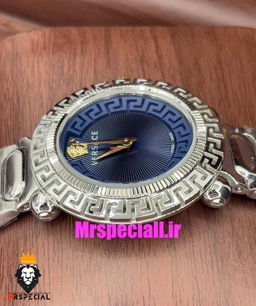 ساعت ورساچه زنانه کوارتز استیل صفحه ابی 021034 VERSACE — تصویر ۱۲