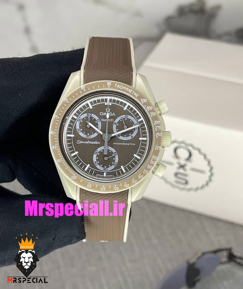 ساعت امگا سواچ ماموریت به زمین 021022 OmegaSwatch Moonswatch Mission On Earth Desert — تصویر ۷