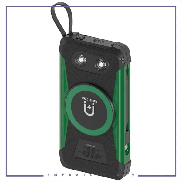 پاوربانک خورشیدی 10000 گرین لاین GNSOLTX10PBK — تصویر ۶