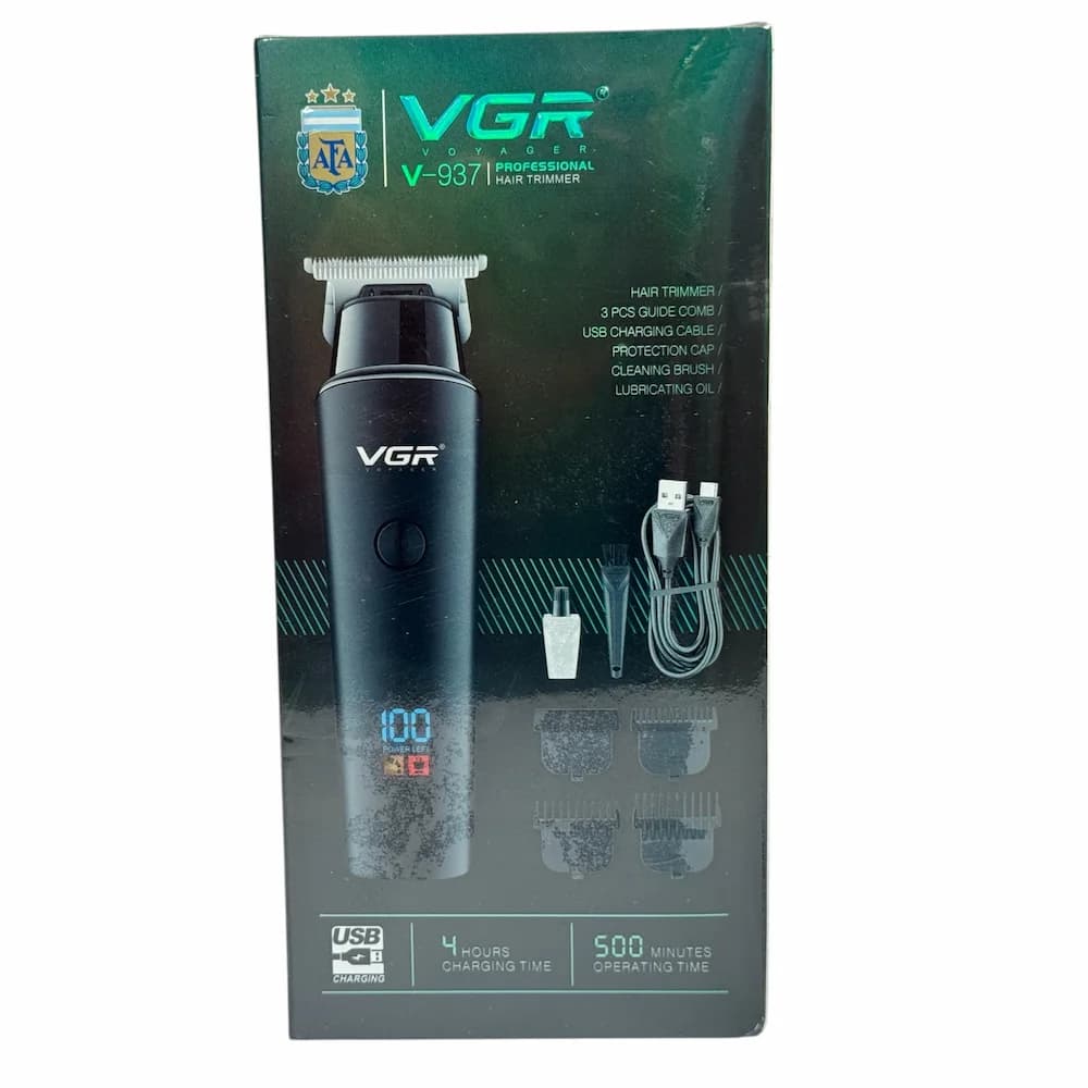 ماشین اصلاح موی سر و صورت و خط زن وی‌جی‌ار مدل V-937 — تصویر ۱۲