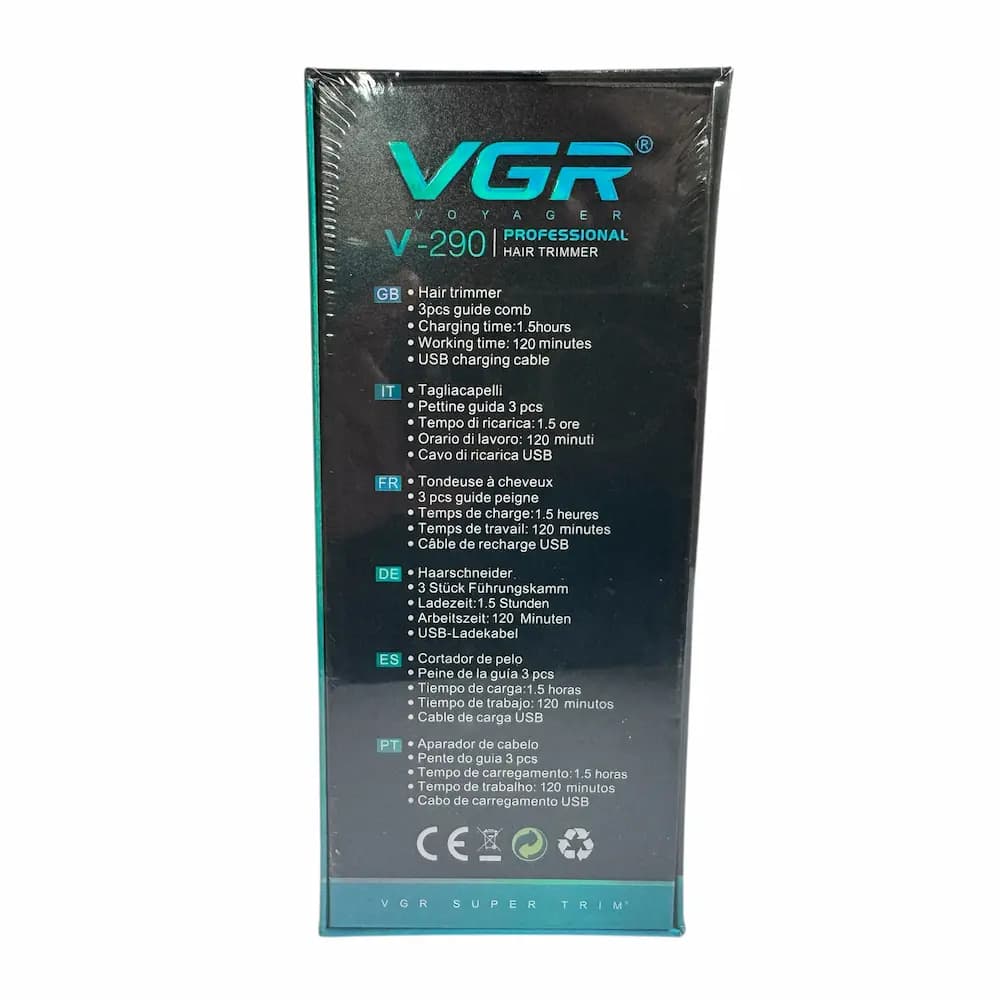 ماشین اصلاح موی سر و صورت و خط زن وی‌جی‌ار مدل V-937 — تصویر ۷