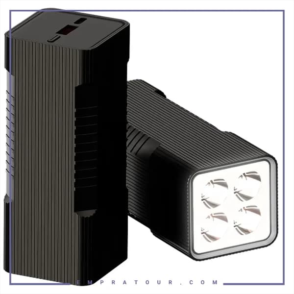 پاوربانک 10000 با چراغ قوه داخلی پرودو PDPBFCHT41BK — تصویر ۵