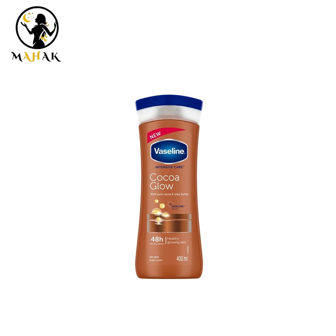 لوسیون بدن کاکائو وازلین VASELINE COCOA RADIANT BODY LOTION — تصویر ۲