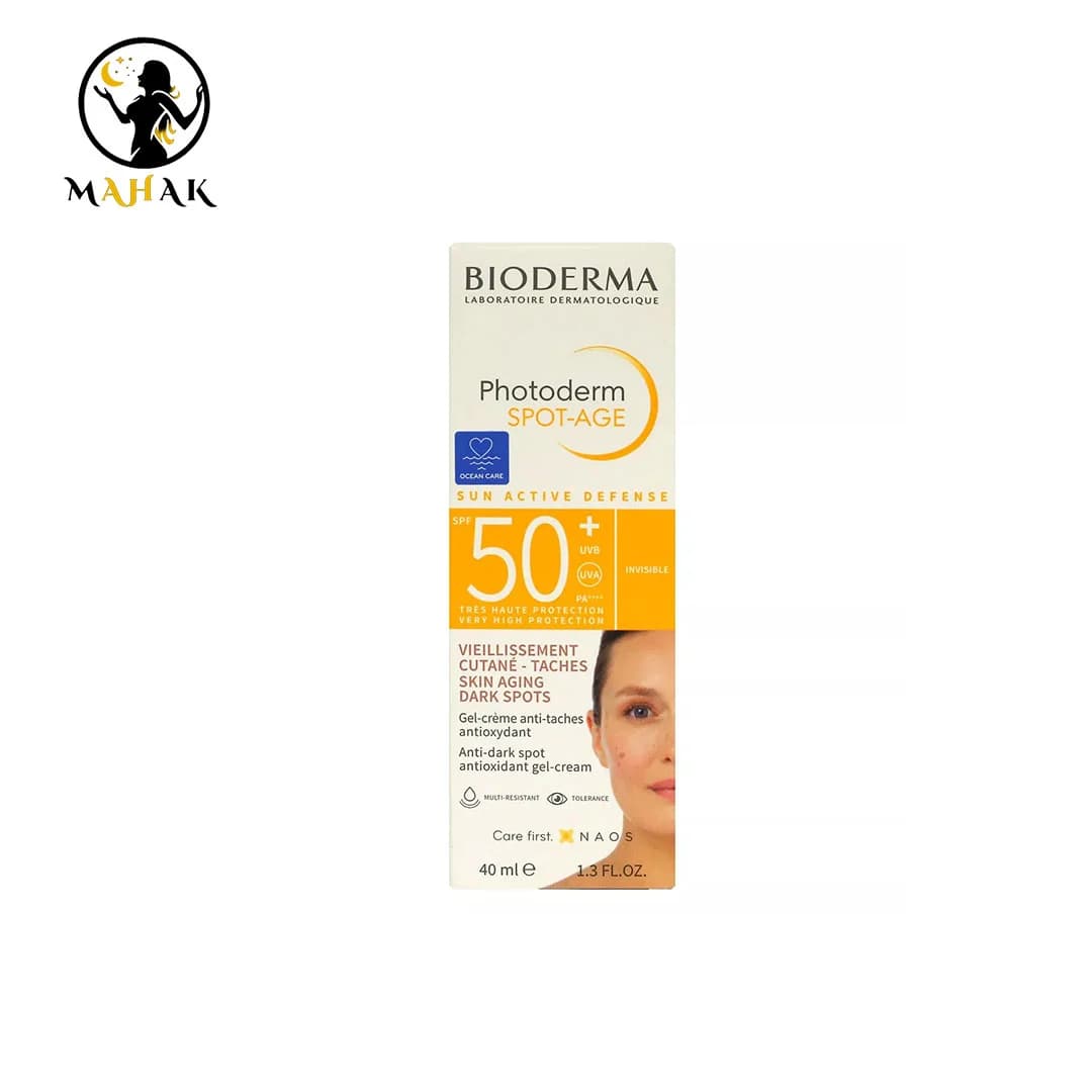 ژل کرم فتودرم ضد آفتاب ضد لک و ضد چروک بایودرما Bioderma Photoderm Spot-Age — تصویر ۲