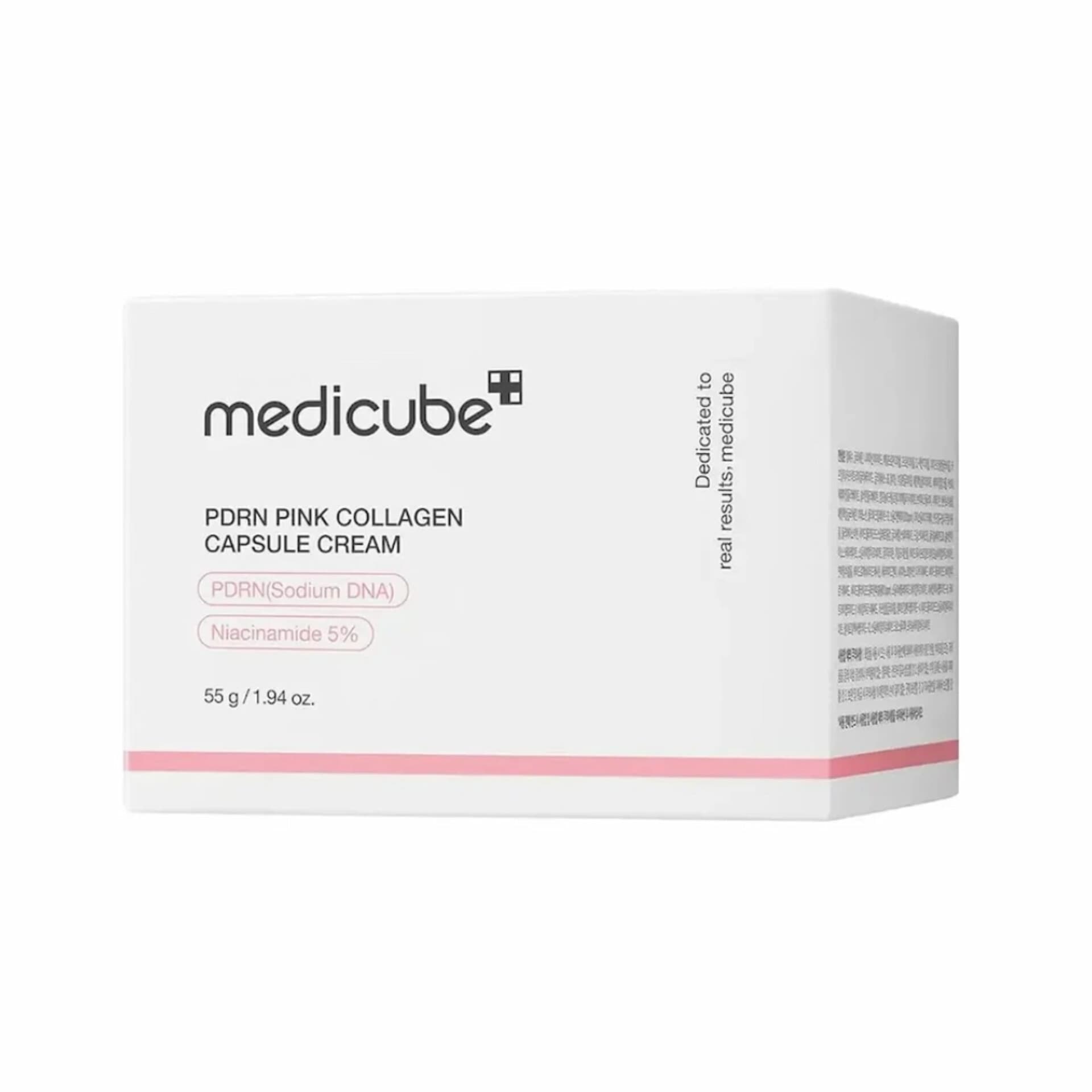 کرم کپسولی PDRN و کلاژن مدی کیوب | PDRN PINK COLLAGEN CAPSULE CREAM 55gr — تصویر ۶