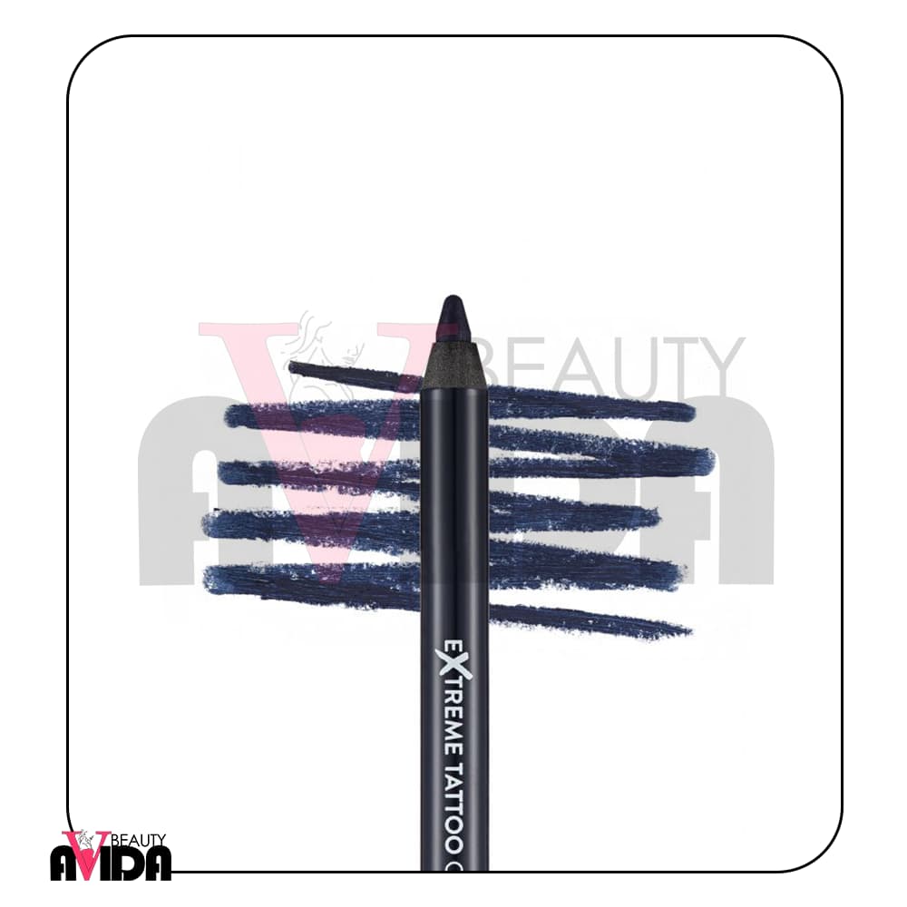 مداد چشم ژلی اکستریم تتو فلورمار Intense Blue شماره 04 — تصویر ۳