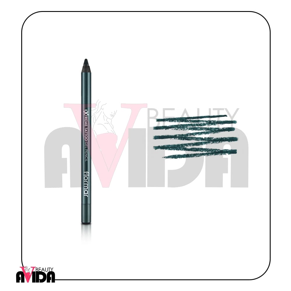 مداد چشم ژلی اکستریم تتو فلورمار Deep Green شماره 03 — تصویر ۶