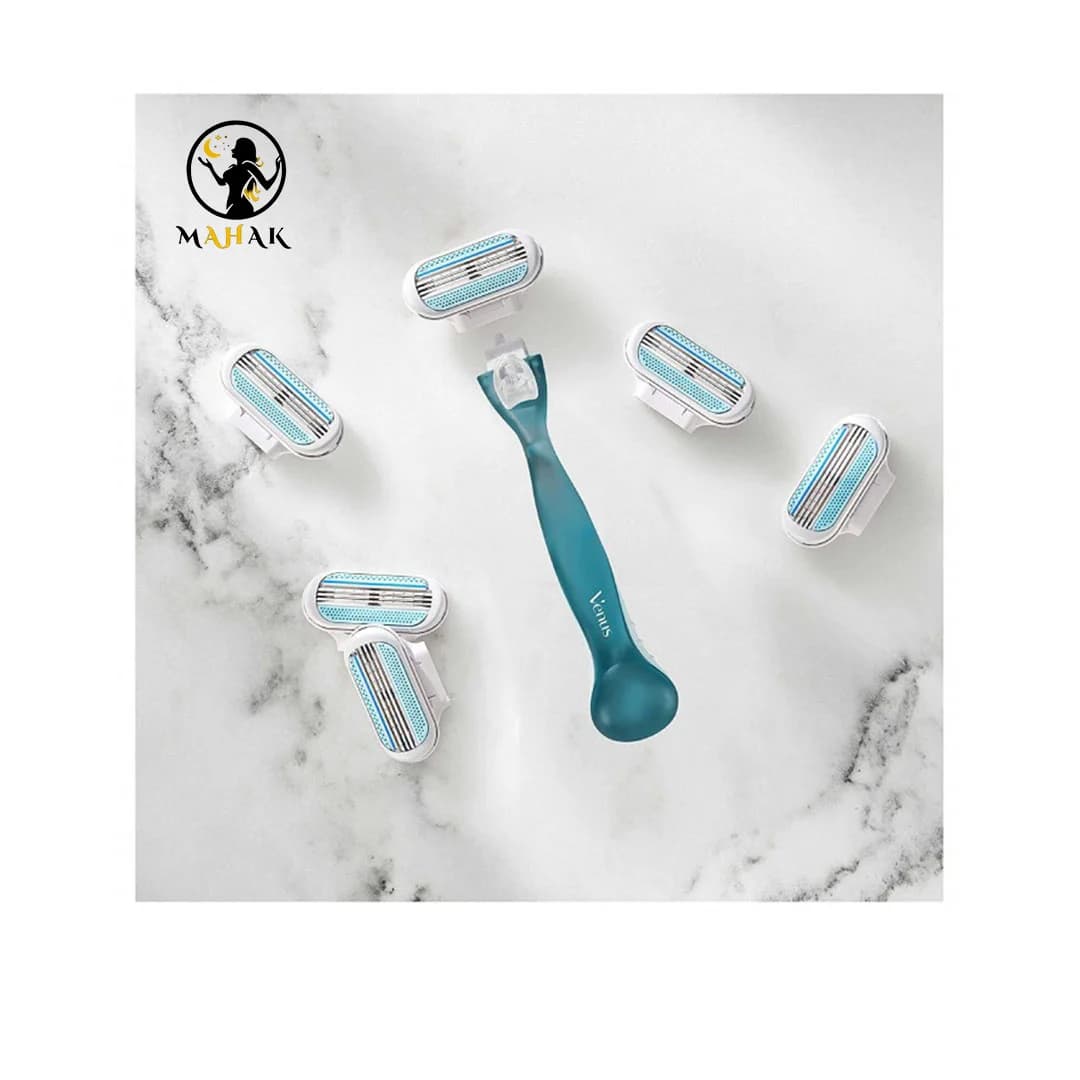 خود تراش ژیلت مدل Venus Smooth به همراه دو تیغ یدک — تصویر ۲