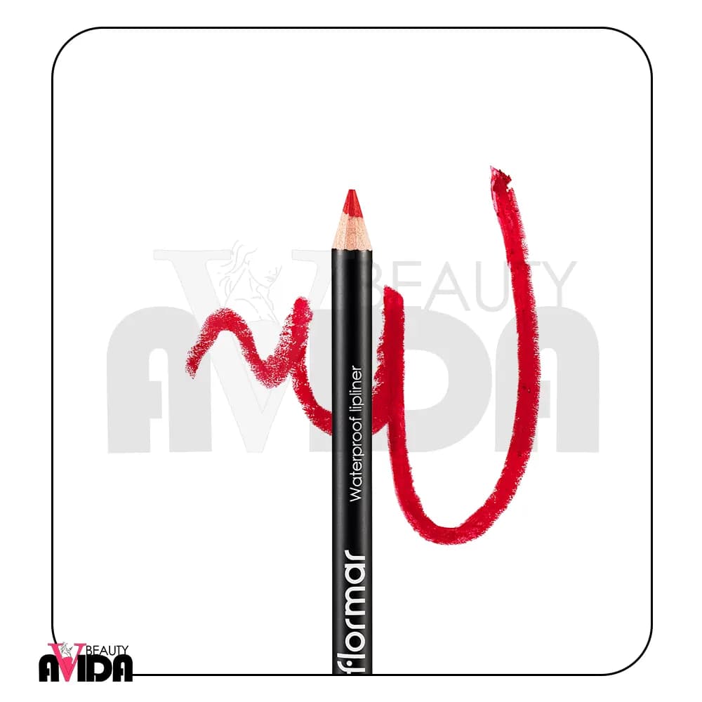 مداد لب ضدآب فلورمار Flormar شماره 232 — تصویر ۳