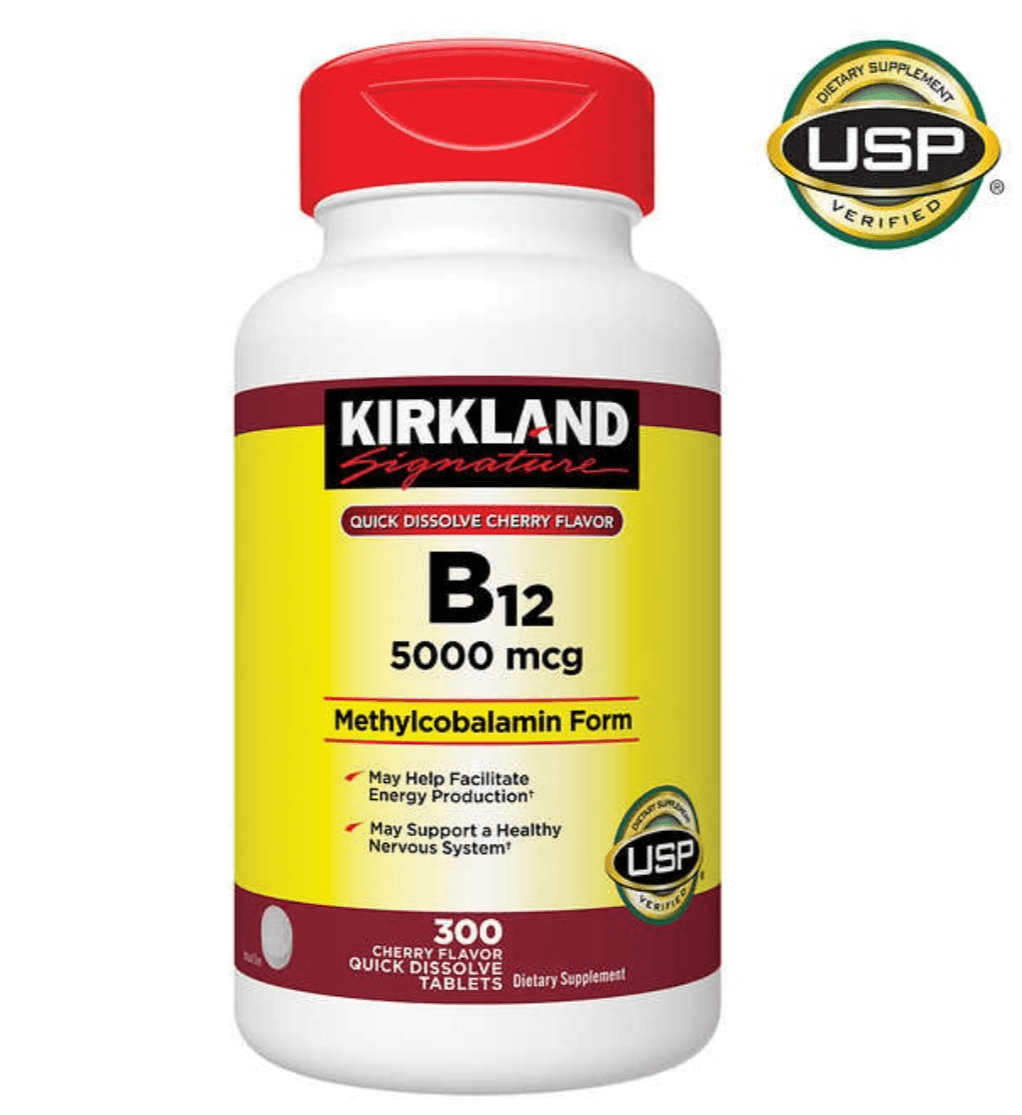 ویتامین ب 12 5000 میکروگرم کرکلند اصل | Kirkland B12 300 tablets — تصویر ۴