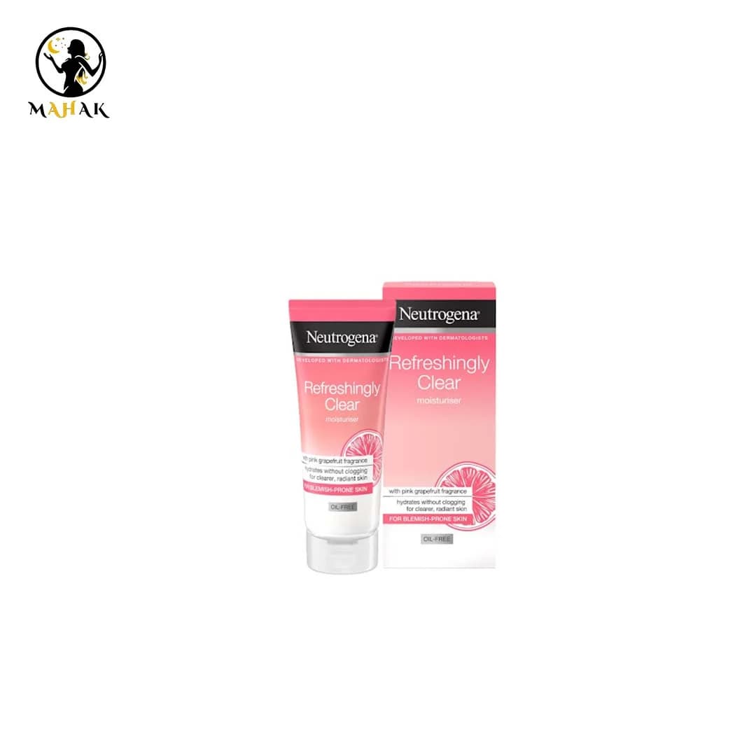 مرطوب کننده فاقد چربی گریپ فروت نوتروژینا Neutrogena Refreshingly Clear Oil Free Moisturiser — تصویر ۲