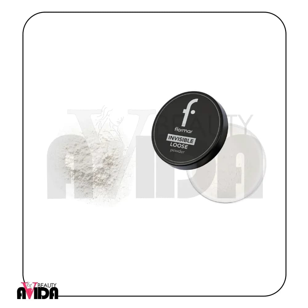پودر فیکساتور بی رنگ فلورمار Flormar Invisible Loose — تصویر ۶