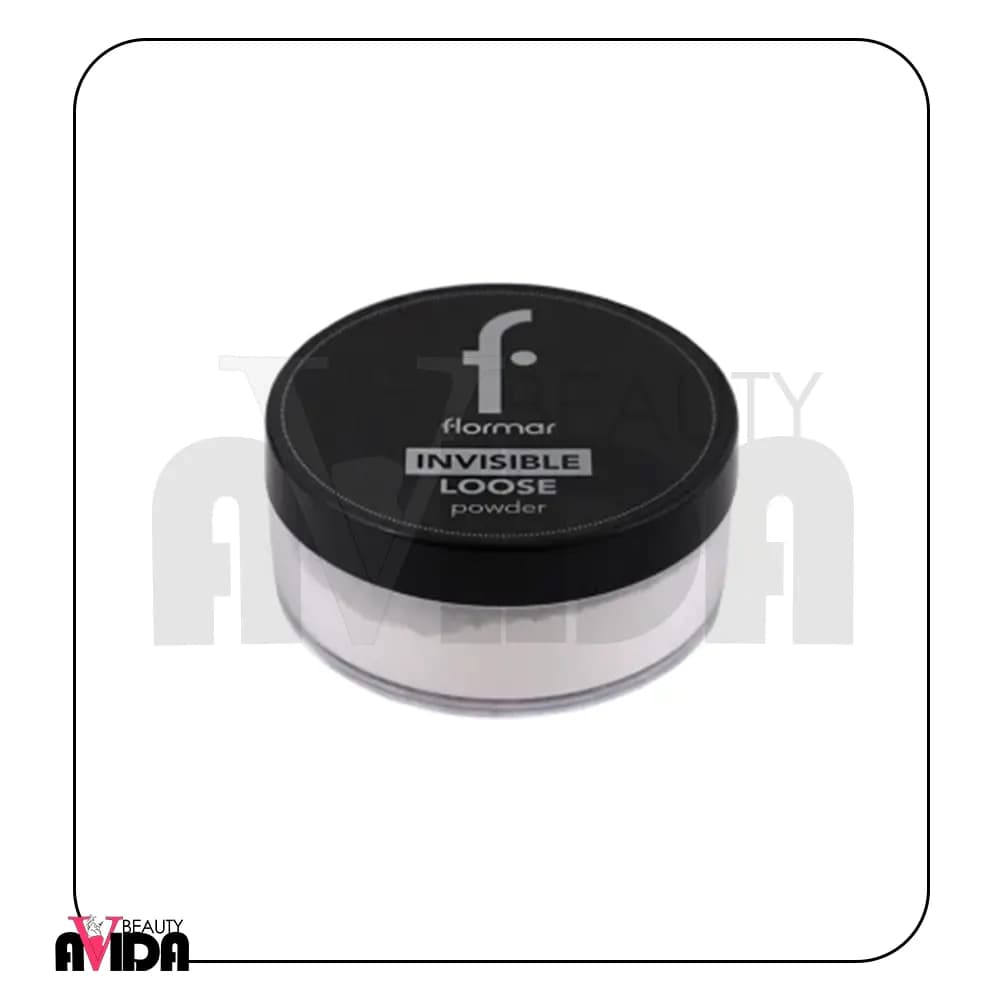 پودر فیکساتور بی رنگ فلورمار Flormar Invisible Loose — تصویر ۴