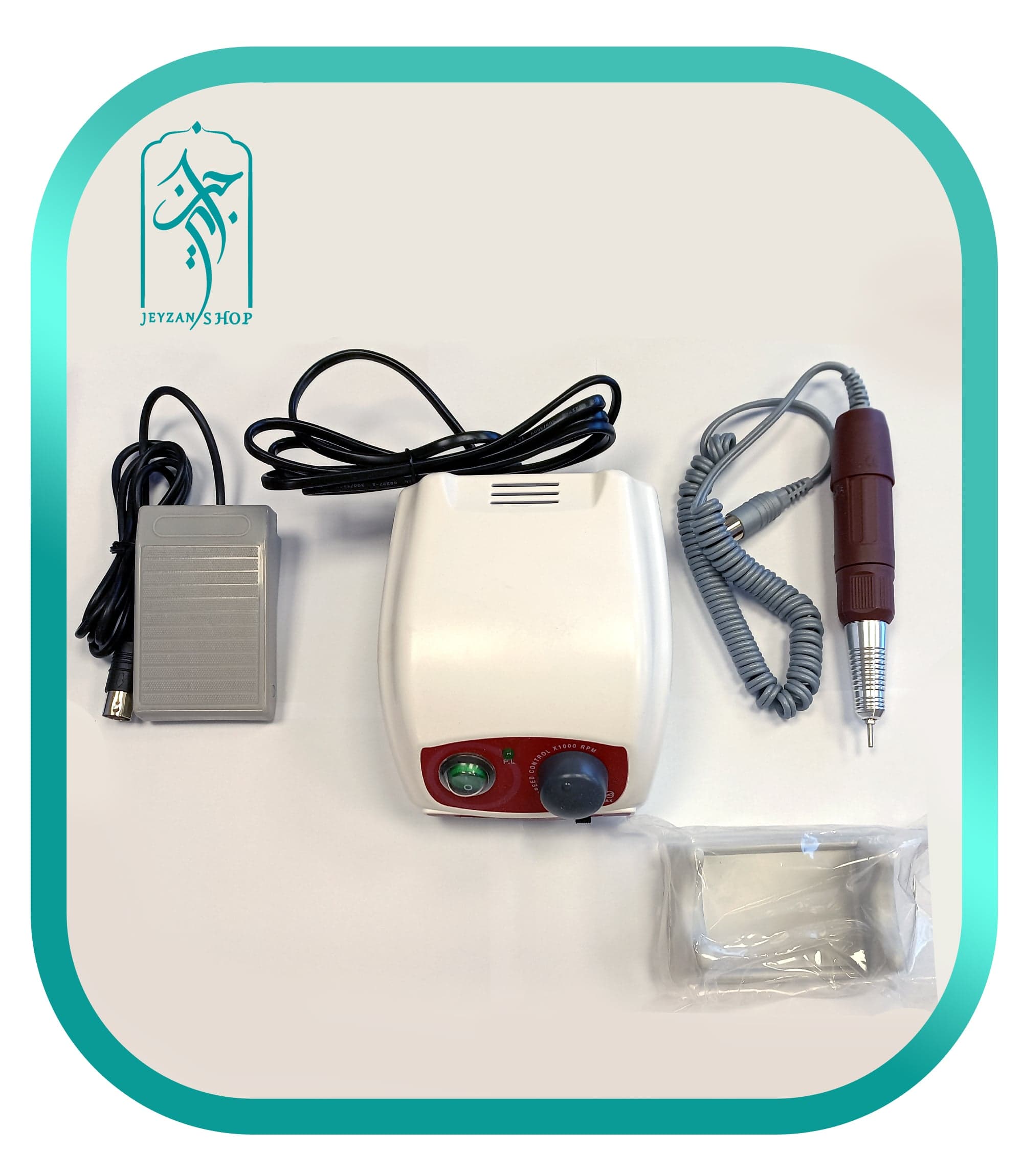 دستگاه سوهان برقی STRONG Micro motor Handpiece & control Box مدل 207B 35K — تصویر ۵