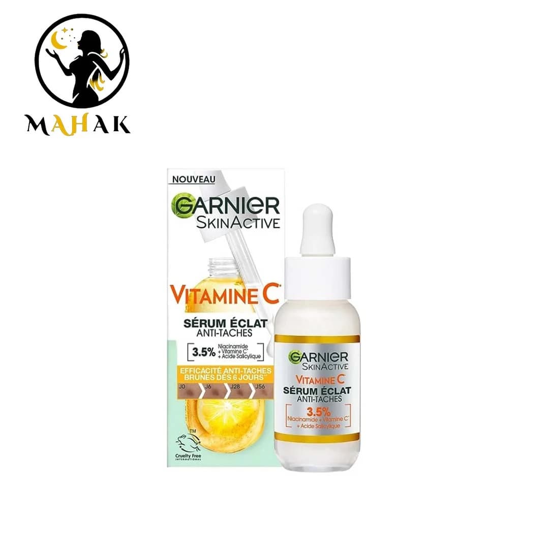 سرم ویتامین سی گارنیر Garnier Vitamin C Glow Boost Serum 30ml — تصویر ۲
