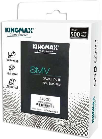 هارد SSD لپ تاپ 256 گیگابایت KingMax Sata — تصویر ۳