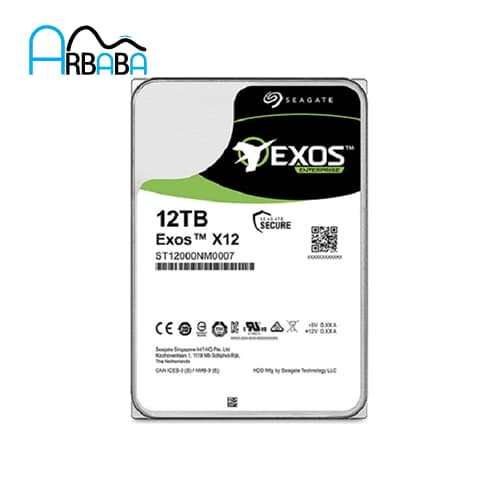 هارد دیسک اینترنال سیگیت سری Exos ظرفیت 12 ترابایت شرکتی — تصویر ۲