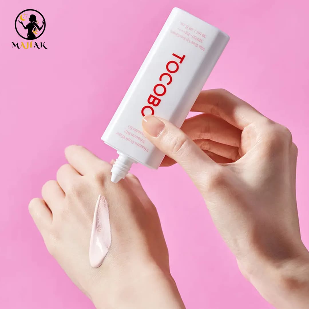 ضدآفتاب تون آپ ضد لک ویتامینه توکوبو Tocobo Vita Tone Up Sun Cream — تصویر ۴