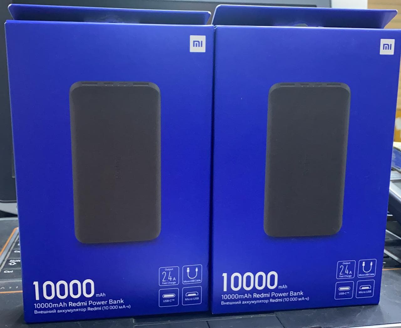شارژر همراه 10000 شیائومی مدل Redmi PB100LZM (اصلی-گلوبال-مشکی-با کابل) — تصویر ۶