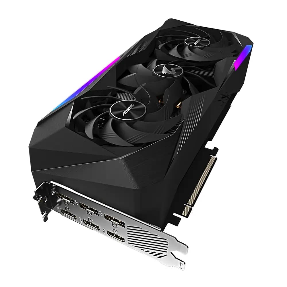 کارت گرافیک گیگابایت استوک GIGABYTE AORUS RTX 3070 Ti MASTER 8GB ظرفیت 8 گیگابایت — تصویر ۳