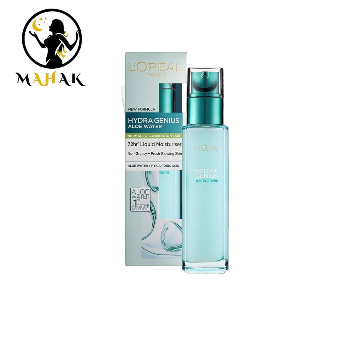 آبرسان 72 ساعته پوست نرمال و مختلط لورآل Loreal مدل hydra genius — تصویر ۲