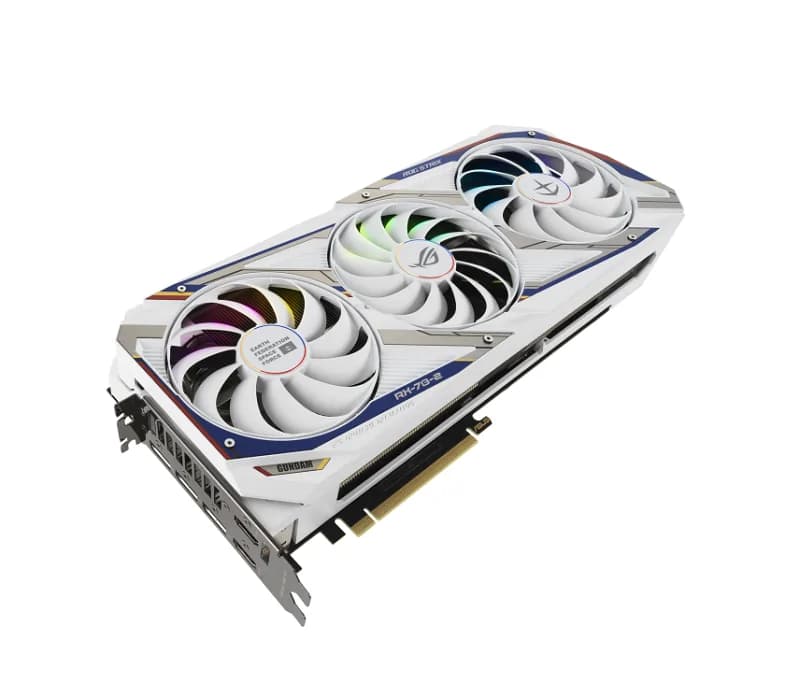 کارت گرافیک ایسوس استوک باکارتن Asus RTX 3080 ROG STRIX GUNDAM 10GB — تصویر ۷