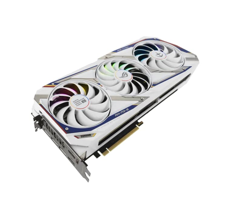 کارت گرافیک ایسوس استوک باکارتن Asus RTX 3080 ROG STRIX GUNDAM 10GB — تصویر ۴