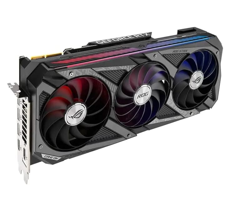 کارت گرافیک ایسوس راگ با کارتن استوک ASUS ROG STRIX RTX 3090 ظرفیت 24 گیگابایت — تصویر ۷