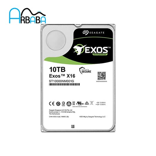 هارد دیسک اینترنال سیگیت مدل Exos ظرفیت 10 ترابایت اکبند اورجینال اصلی — تصویر ۳