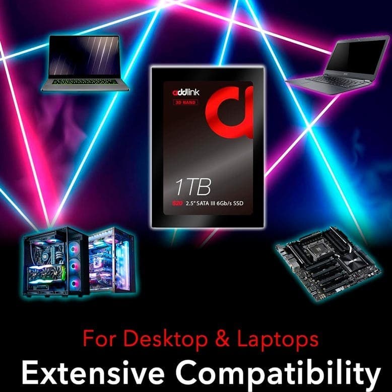 اساسدی اینترنال ادلینک مدل S20 1TB ا Addlink S20 Internal SSD Drive 1TB آکبند — تصویر ۱۲