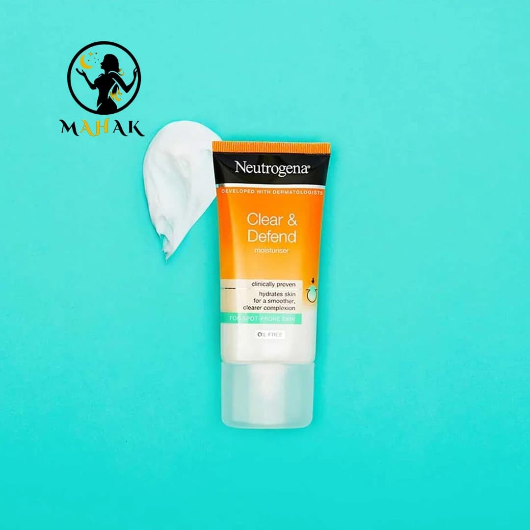 مرطوب کننده ضد جوش نوتروژینا Neutrogena Clear Defend Moisturiser — تصویر ۴