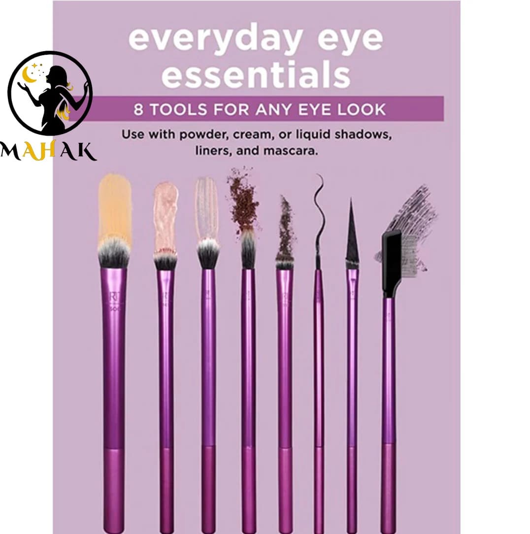 ست براش چشم ریل تکنیک 8 عددی Everyday eye essentials — تصویر ۸